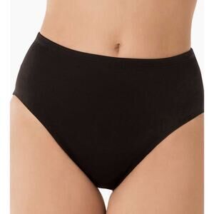 MIRACKESUIT Basic Swim Pant Bottoms Black Slimming Bathing Suit Sz 10 NWT